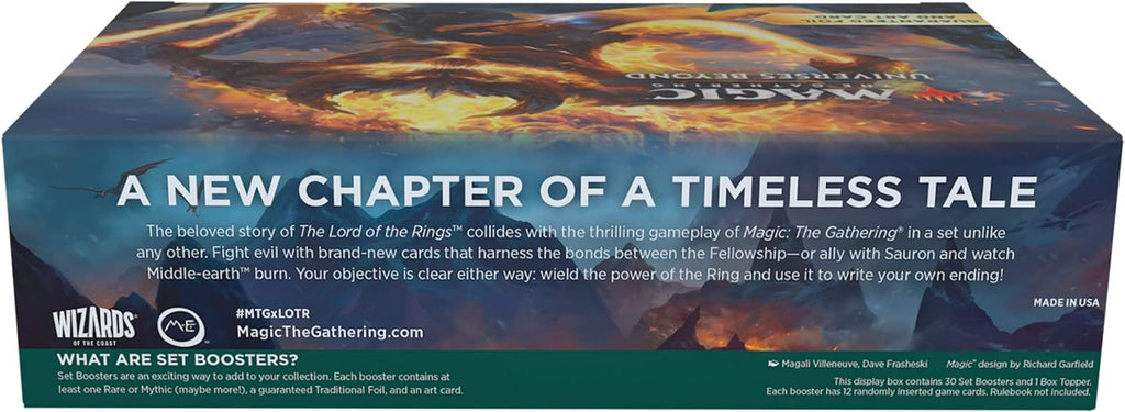 MTG Magic The Gathering Universes Beyond The Lord Of The Rings Tales Of Middle-Earth Set Booster Display 30 WOC-D15230000