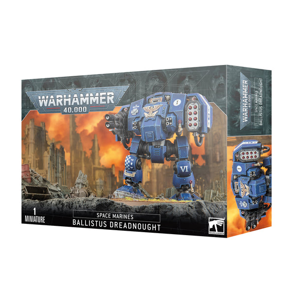 Games Workshop Warhammer 40K Space Marines Ballistus Dreadnought Plastic Box 48-11
