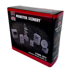 Monster Fight Club Cyber City Unpainted Tabletop Scenery Set Includes Various Terminals a Transmitter a Satellite Dish and a Dispenser - MFC-12008
