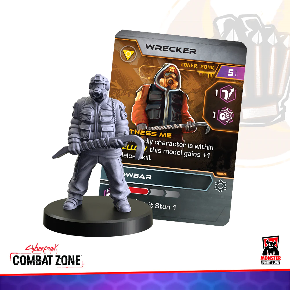 Monster Fight Club Cyberpunk Red Combat Zone Bring The Wreck Zoner Gonks MFC-45128