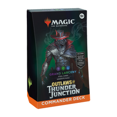 MTG Magic The Gathering Outlaws Of Thunder Junction Commander Deck Grand Larceny MTG-OTJ-CD-GrandLarceny