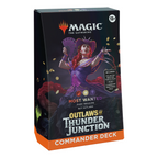 MTG Magic The Gathering Outlaws Of Thunder Junction Commander Deck Most Wanted MTG-OTJ-CD-MostWanted