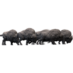 Mythic Earth Western Federation Tatanka Bison 5 Resin Miniature Figures Set MSMA89