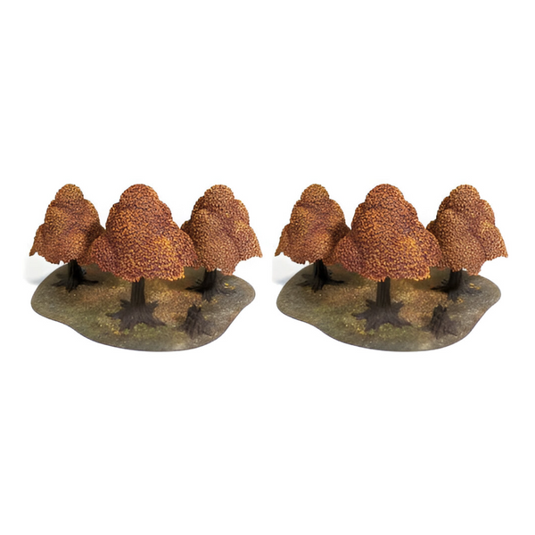 Monster Scenery Autumn Forest Pre Painted Tabletop Game Scenery Bundle Pack of 2