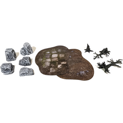Monster Fight Club Scenery Broken Ground Pre Painted Game Scenery Bundle Pack of 2 MFC-10300K1-FBA