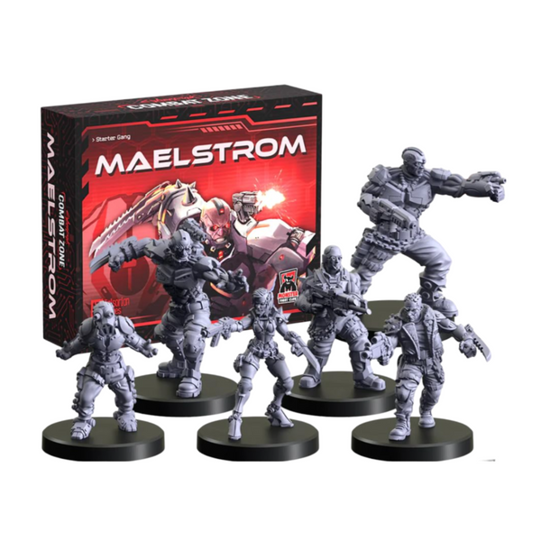 Monster Fight Club Cyberpunk Red Combat Zone Miniatures Maelstrom Starter Gang MFC-45002