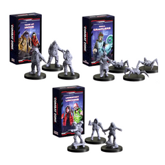 Monster Fight Club Cyberpunk Red Combat Zone Miniatures Bundle: Underfoot Urchins, Wall Crawlers, Take Up Irons (3 Items)