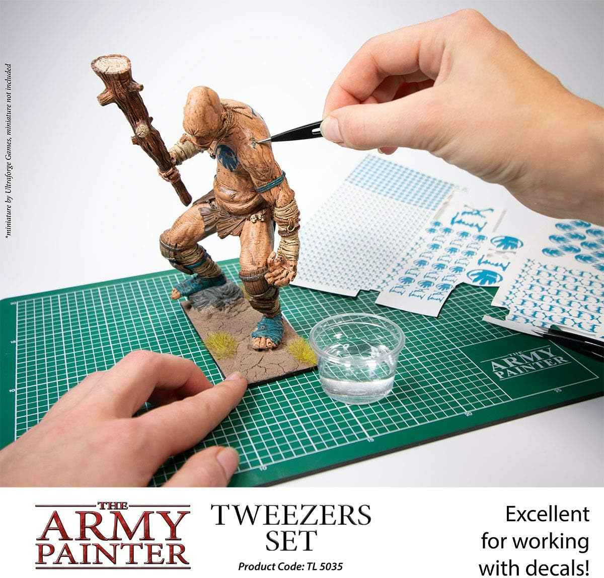 The Army Painter 2 Piece Precision Tweezers Set TL5035