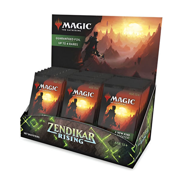 Magic The Gathering Zendikar Rising Znr Set Booster Display (30 packs / 360 cards) WOC C83230000