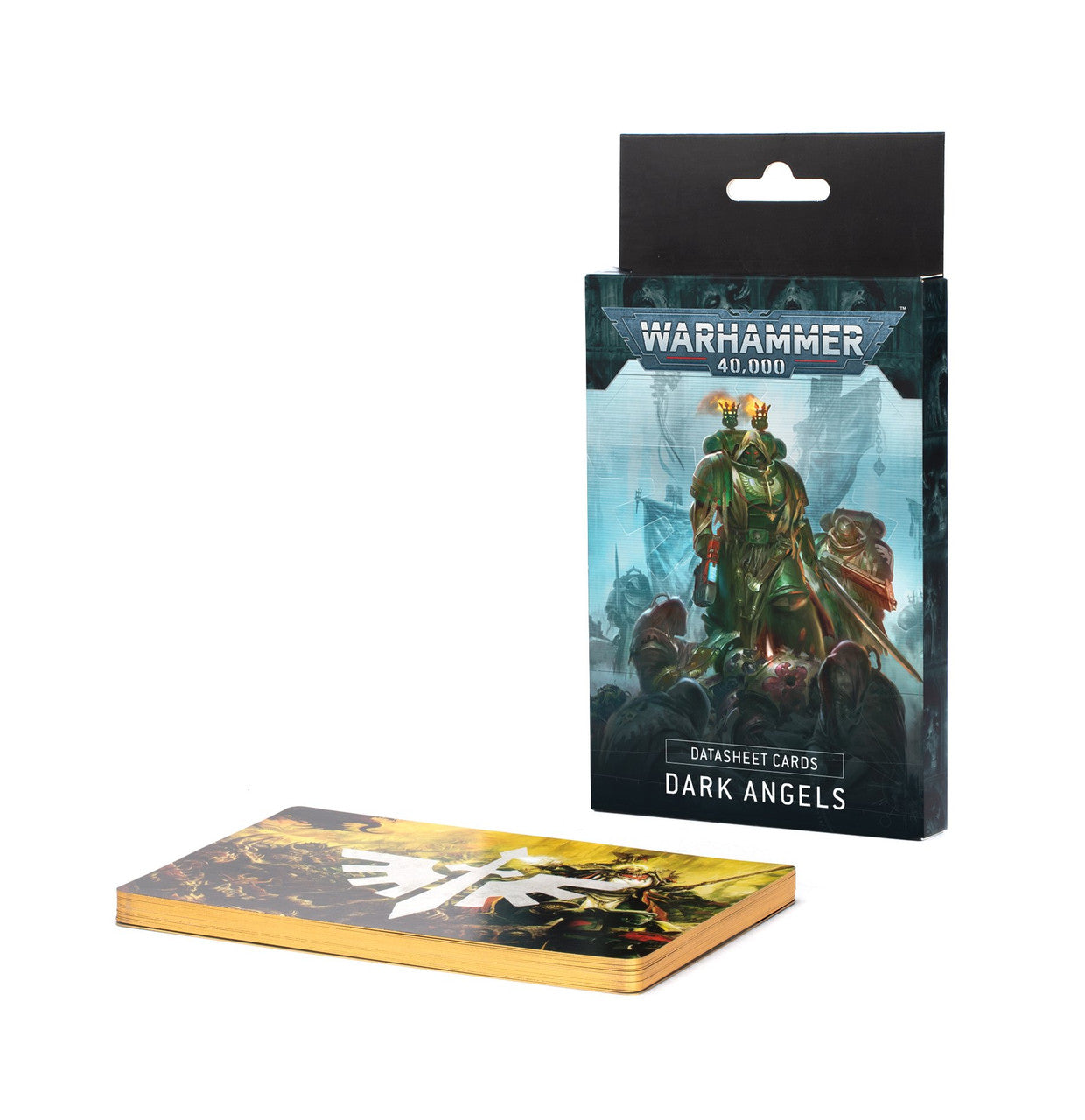 Games Workshop Warhammer 40K Datasheet Cards Dark Angels English Cards 2024 Edition 44-02