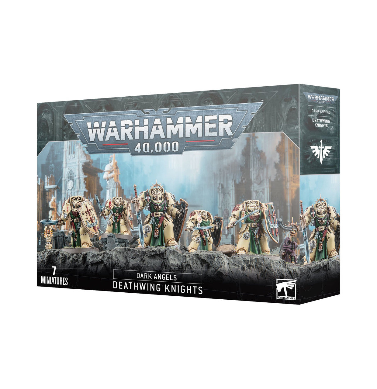 Games Workshop Warhammer 40K Dark Angels Deathwing Knights Plastic Box 44-22