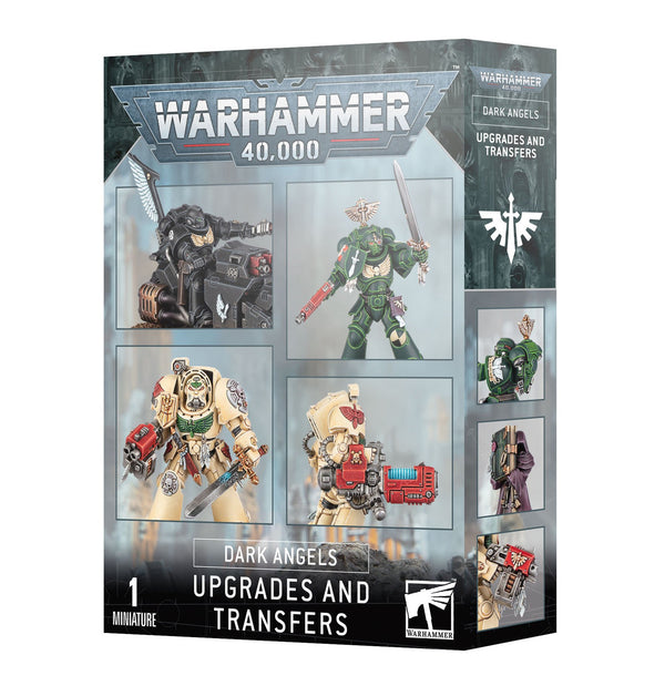 Games Workshop Warhammer 40K Dark Angels Upgrades And Transfers Plastic Box 44-24