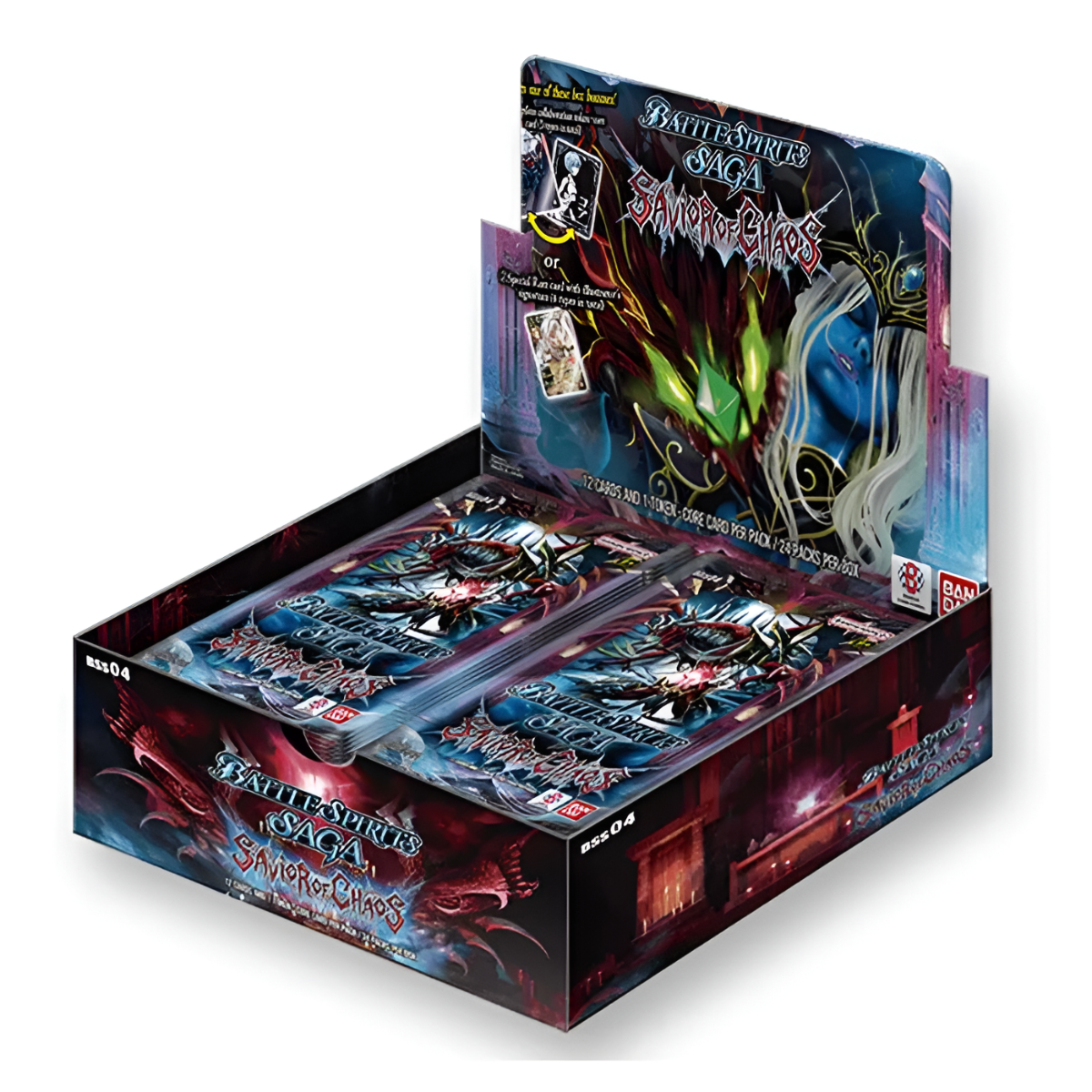 Battle Spirits Saga TCG Set 04 Savior of Chaos Booster Display (24) BSS04 BJP2716226
