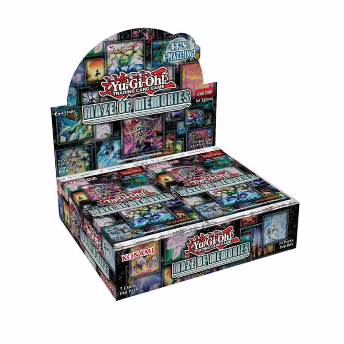 Yu-Gi-Oh TCG Maze of Memories Booster Display 24 KON86002