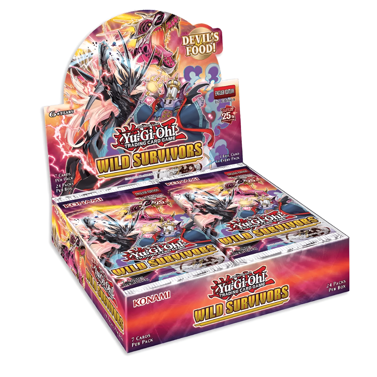 Yu-Gi-Oh Wild Survivors Booster Box (24CT) KON86151