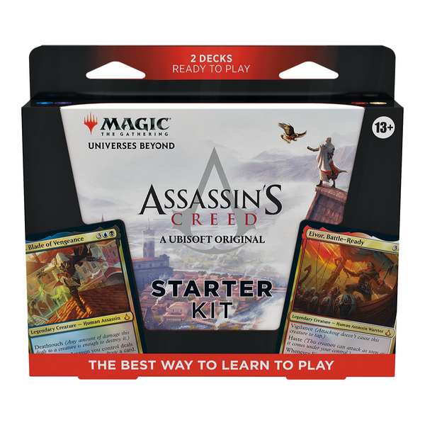 MTG Magic The Gathering CCG Universes Beyond Assassin's Creed Starter Kit Single Pack MTG-AssassinsCreed-SK-1P