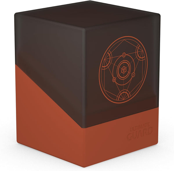 Ultimate Guard Druidic Secrets Deck Case 100+ Boulder Impetus Dark Orange UGD011427