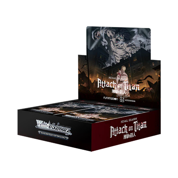 Weiss Schwarz: Attack On Titan Final Season: Booster Display