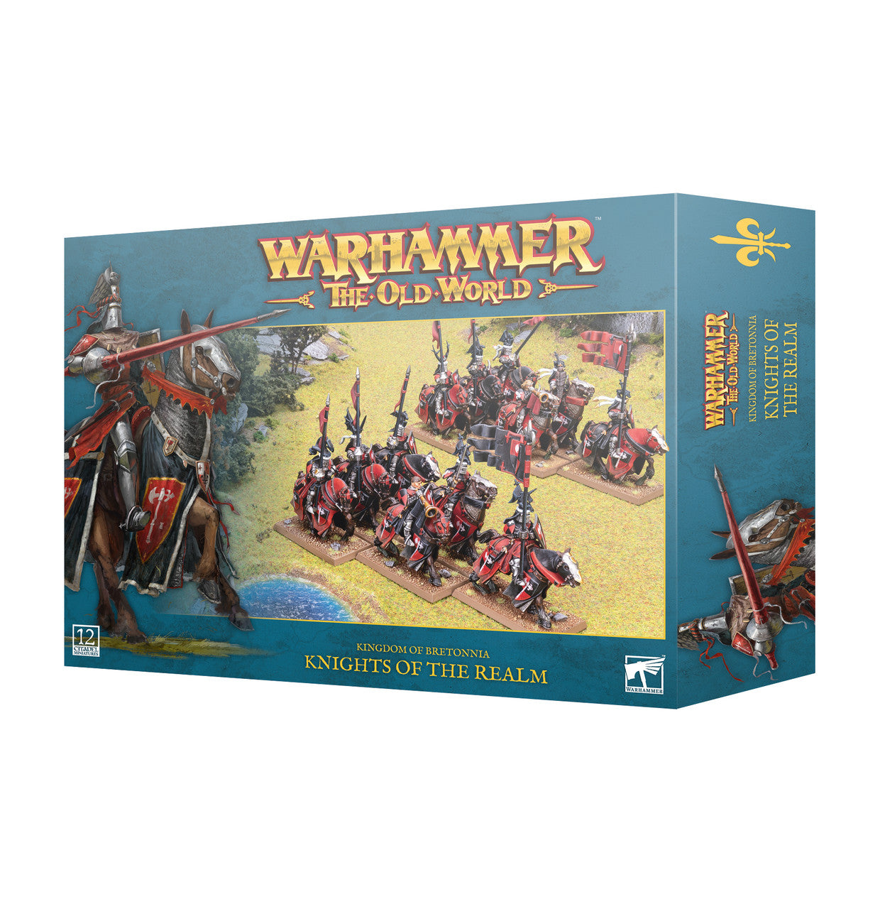 Games Workshop Warhammer The Old World Kingdom of Bretonnia Knights Of The Realm Plastic Box 06-11