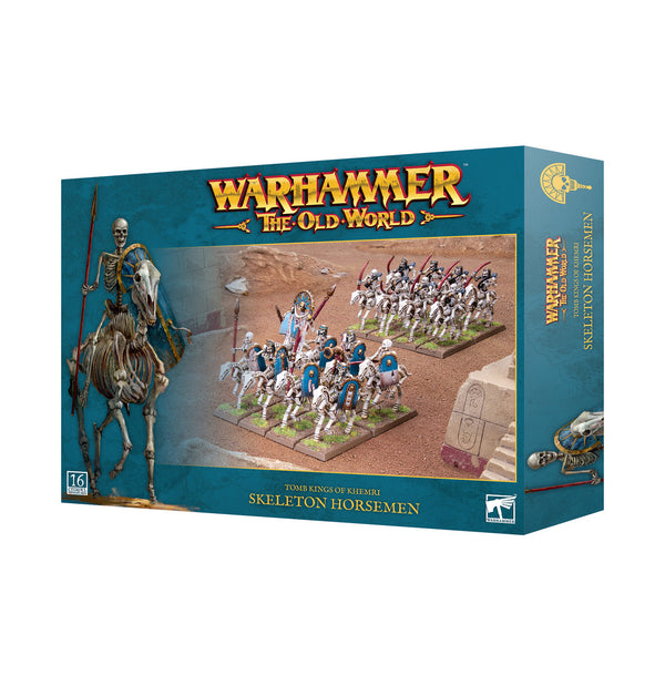 Games Workshop Warhammer The Old World Tomb Kings Of Khemri Skeleton Horsemen Plastic Box 07-10
