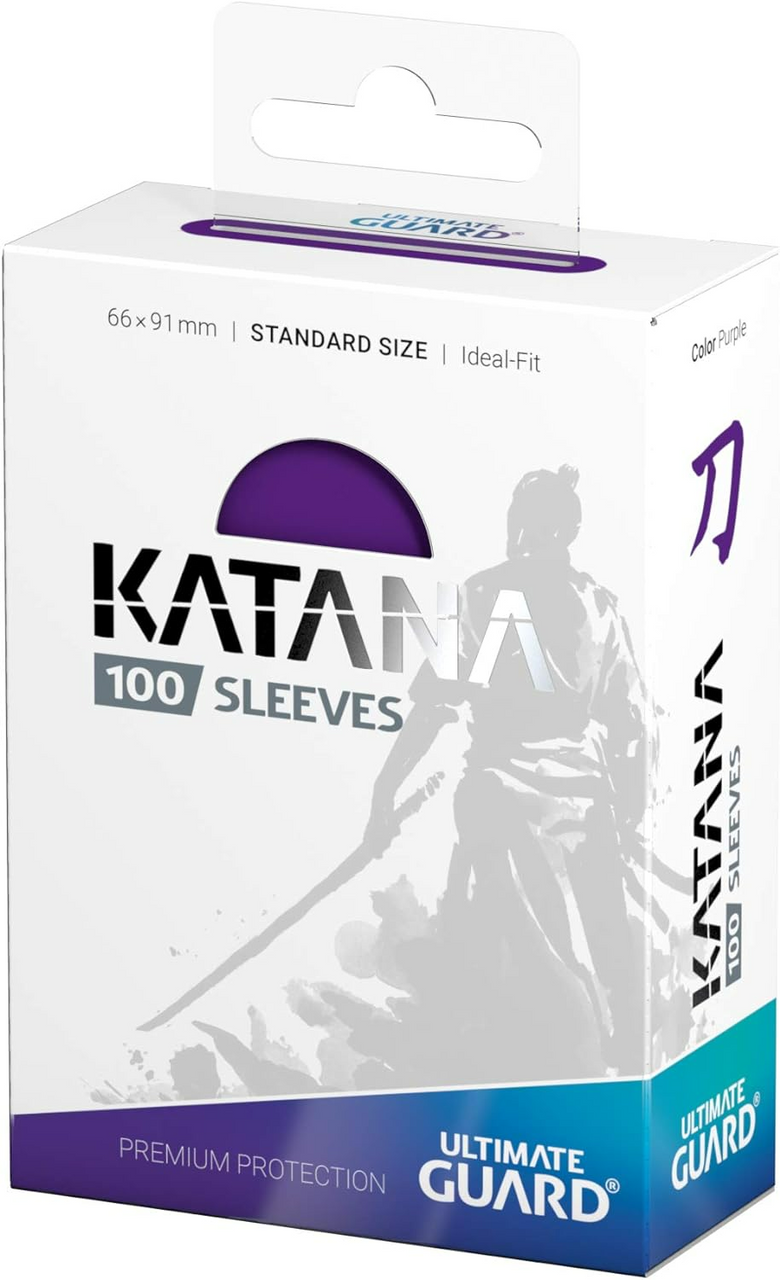 Ultimate Guard Katana Sleeves Standard Size Purple 100Ct UGD010923