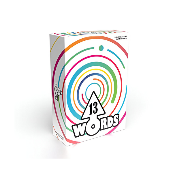 Captain Games 13 Words Party Game Fun Word Association Game for Family and Friends Ages 8+ CAPG13WOEN