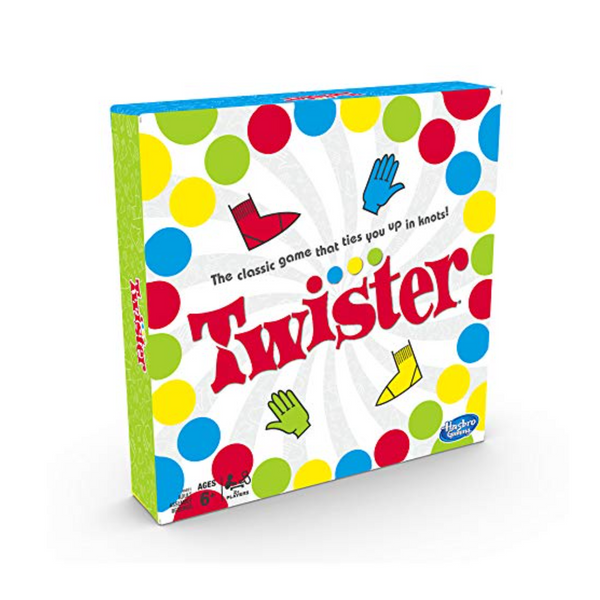 Hasbro Twister Game Party Classic Board Game 2 or More Players Indoor Outdoor Game Kids 6 and Up 988310790