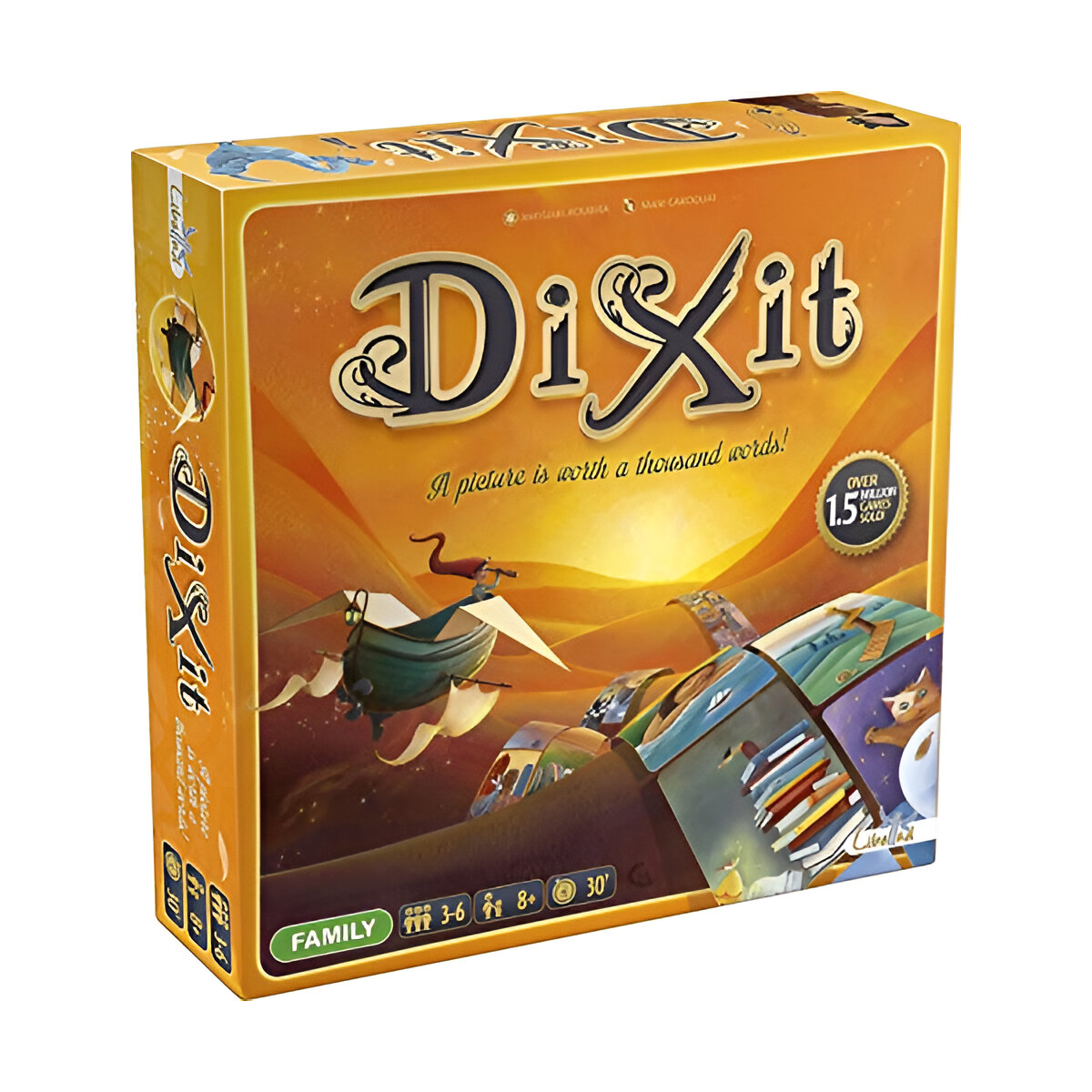 Asmodee Dixit Board Game Storytelling Party Game for Ages 8 and up for 3 to 6 Players Average Playtime 30 Minutes DIX01