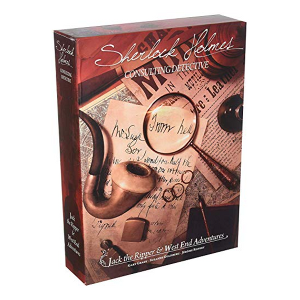 Asmodee Sherlock Holmes Consulting Detective Jack the Ripper & West End Adventures Strategy Board Game ASM-SHEH02