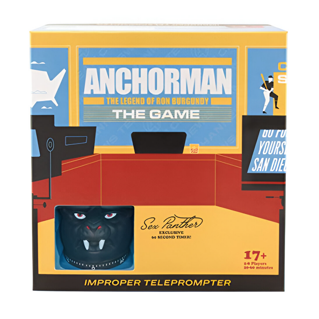 Ron Burgundy's Anchorman The Game Improper Teleprompter