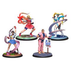 Street Fighter Miniatures Game Character Alpha Pack 1