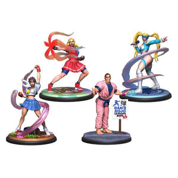 Street Fighter Miniatures Game Character Alpha Pack 1