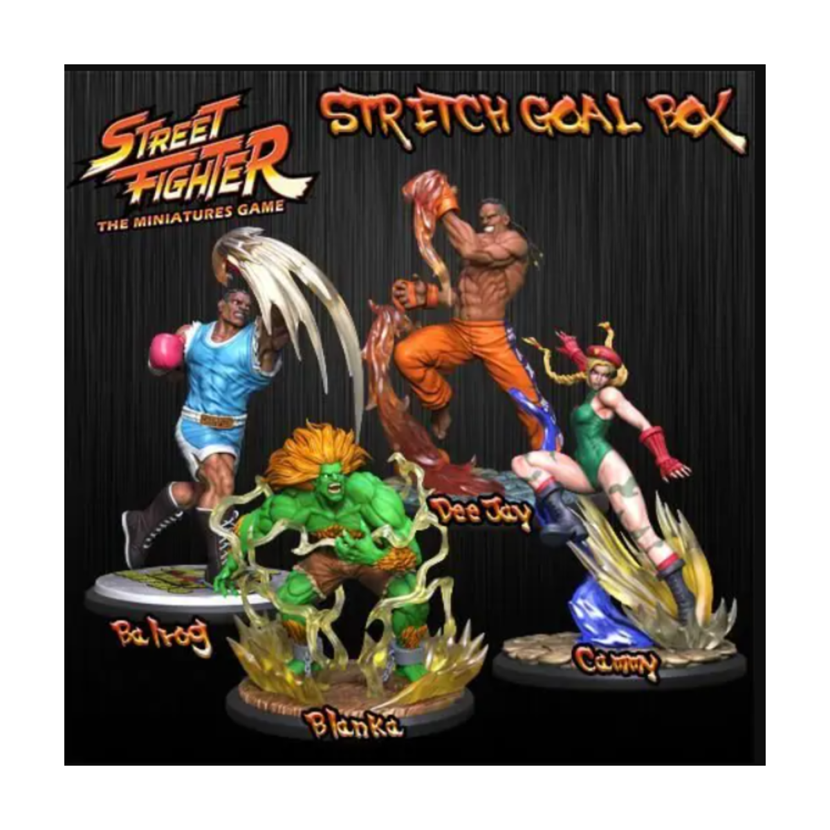 Street Fighter The Miniatures Game Stretch Goals