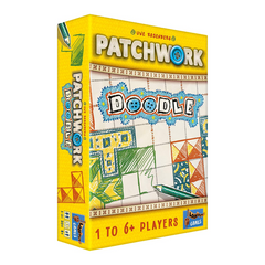 Lookout Games Patchwork Doodle Board Game Strategy Game Puzzle Game Drawing Game Family Board Game for Kids and Adults LK0107