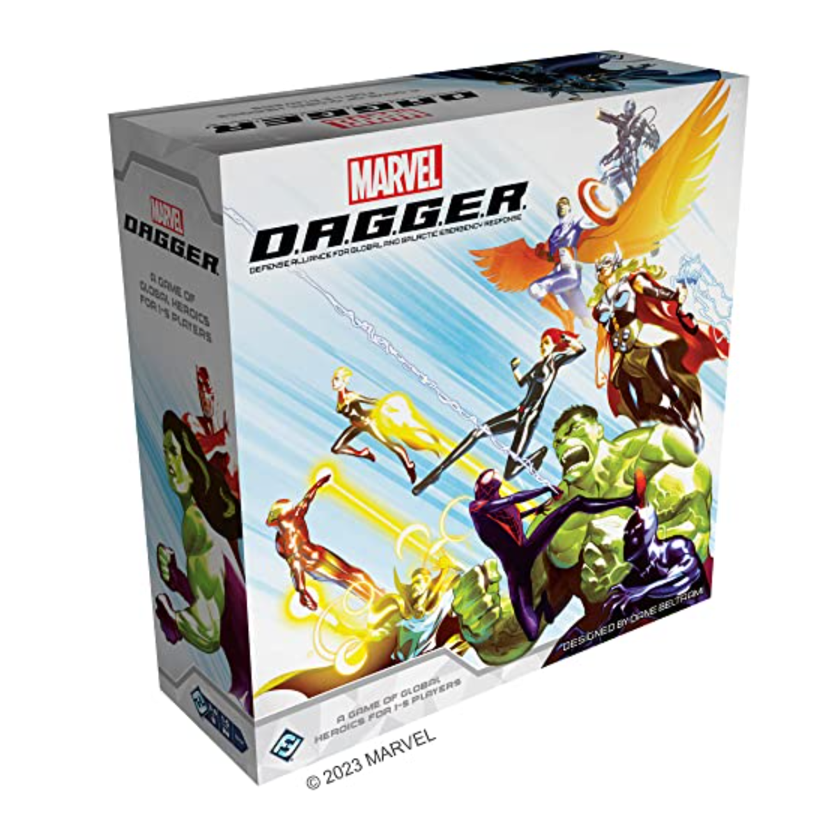 Fantasy Flight Games Marvel DAGGER Board Game Super Hero Strategy Cooperative Game Kids Adults Ages 12 Plus 1 to 5 Players Avg Playtime 3 to 4 Hours MD01EN