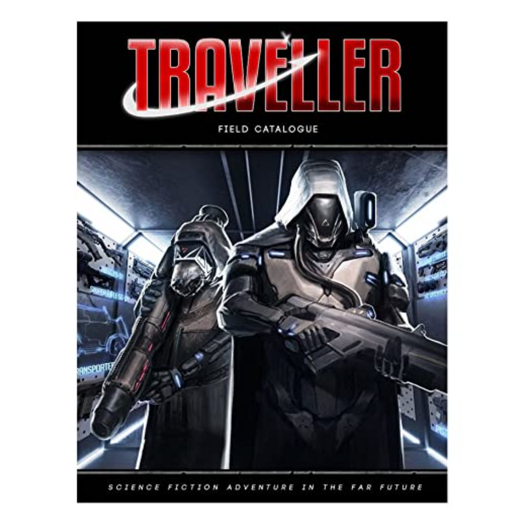 Mongoose Publishing Traveller Field Catalogue Equipment & Weaponry Sourcebook for Adults and Family for Solo or Group Play MGP40067