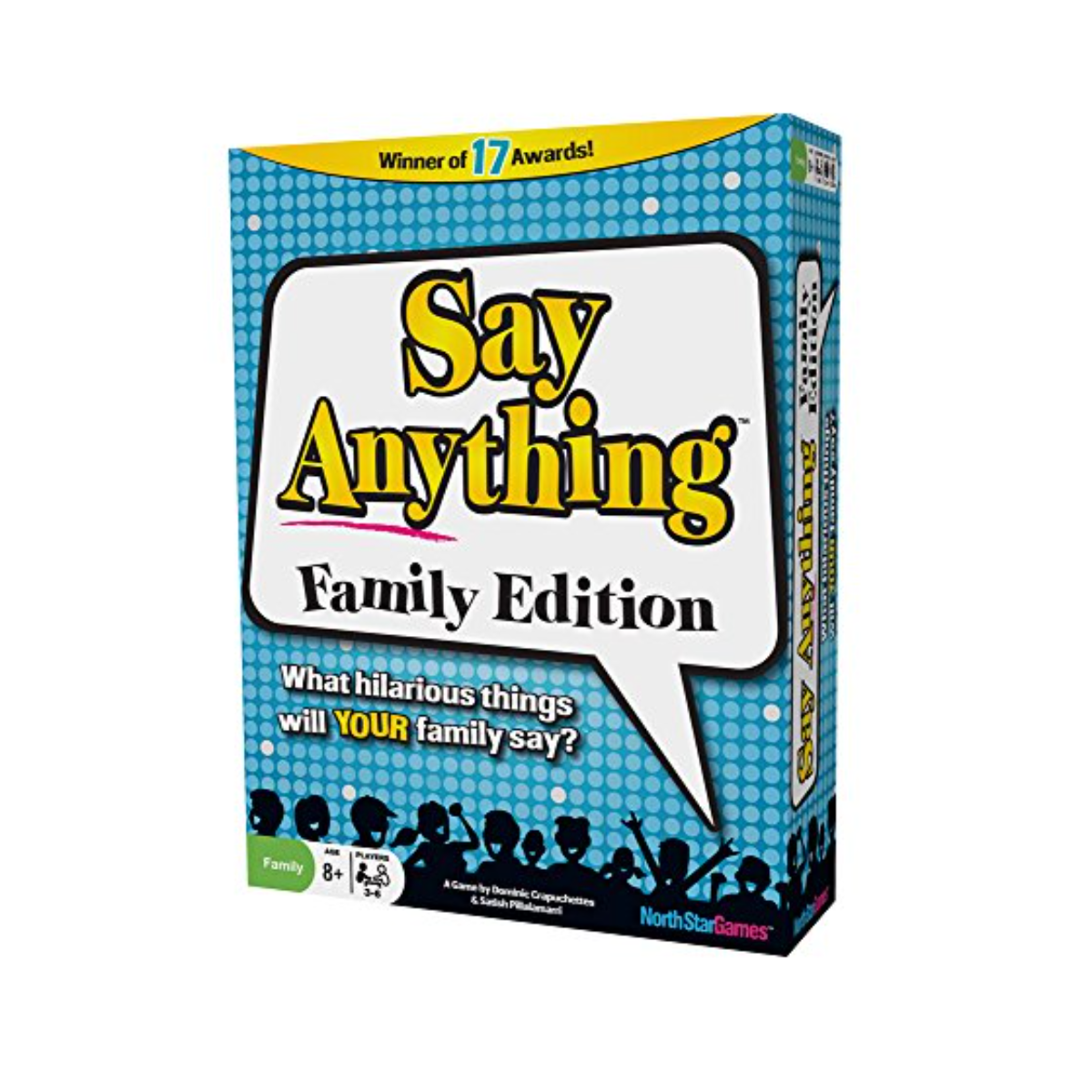 North Star Games Say Anything Family Edition Fun Card Game with Get to Know Questions NSG-250