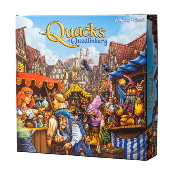 Asmodee The Quacks of Quedlinburg A Charming Game of Brewing Potions Pushing Your Luck and Explosions QAK00