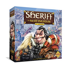 Asmodee CMON Sheriff of Nottingham 2nd Edition Board Game Bluffing Family Game for Ages 14 and up for 3 to 6 Players Average Playtime 60 Minutes SHF003