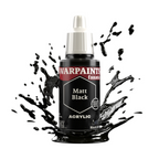 The Army Painter Warpaints Fanatic High Covering Acrylic Paint 18ml WP3001 Matt Black