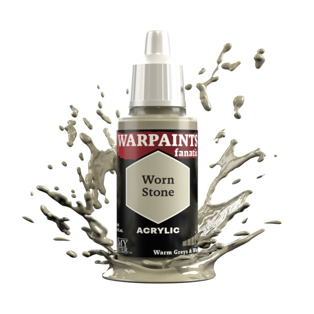 The Army Painter Warpaints Fanatic High Covering Acrylic Paint 18ml WP3010 Worn Stone