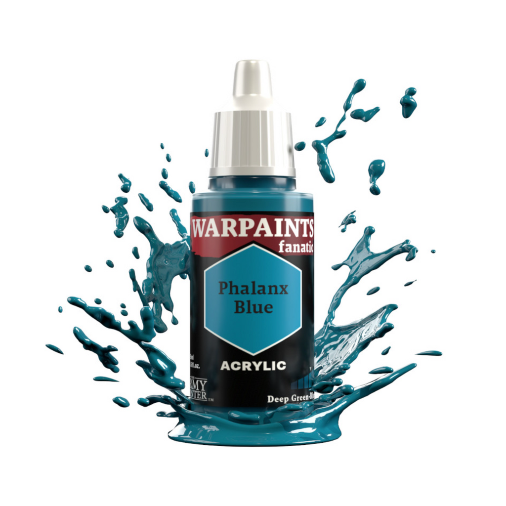 The Army Painter Warpaints Fanatic High Covering Acrylic Paint 18ml WP3034 Phalanx Blue