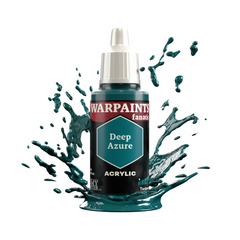 The Army Painter Warpaints Fanatic High Covering Acrylic Paint 18ml WP3037 Deep Azure