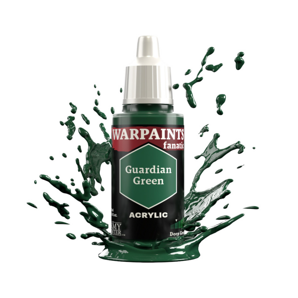 The Army Painter Warpaints Fanatic High Covering Acrylic Paint 18ml WP3050 Guardian Green