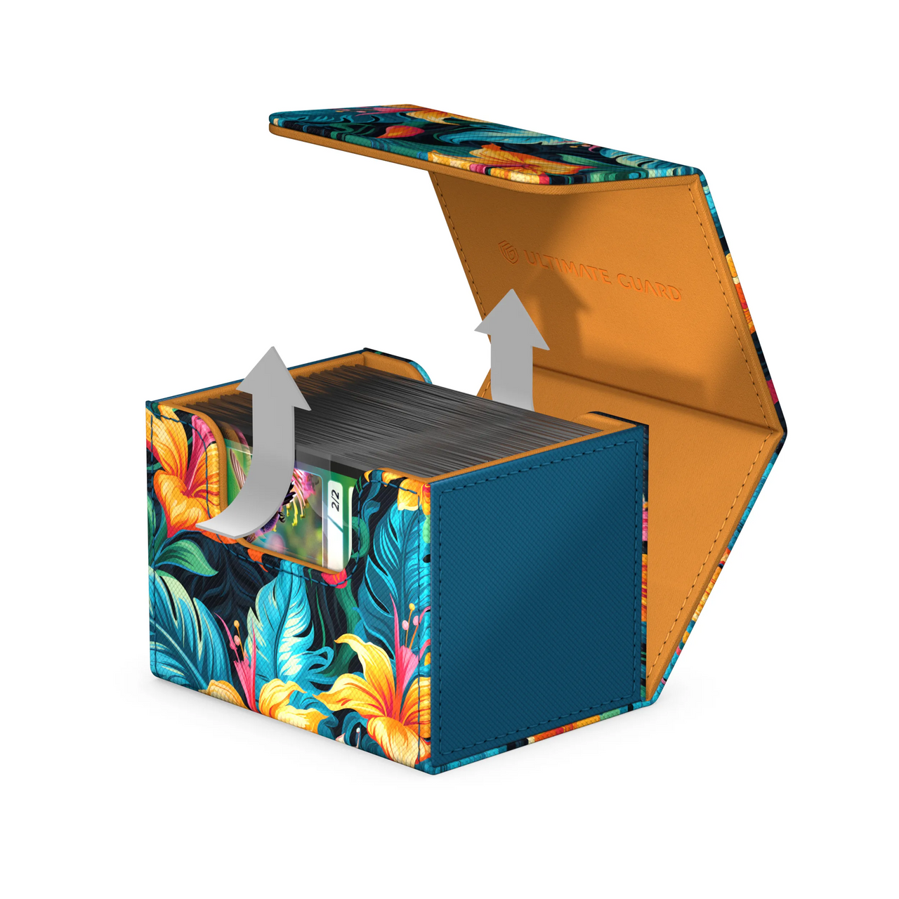 Ultimate Guard Deck Case 100+ Sidewinder 2024 Exclusive Floral Places II Tulum Blue UGD011447-Tulum-Blue