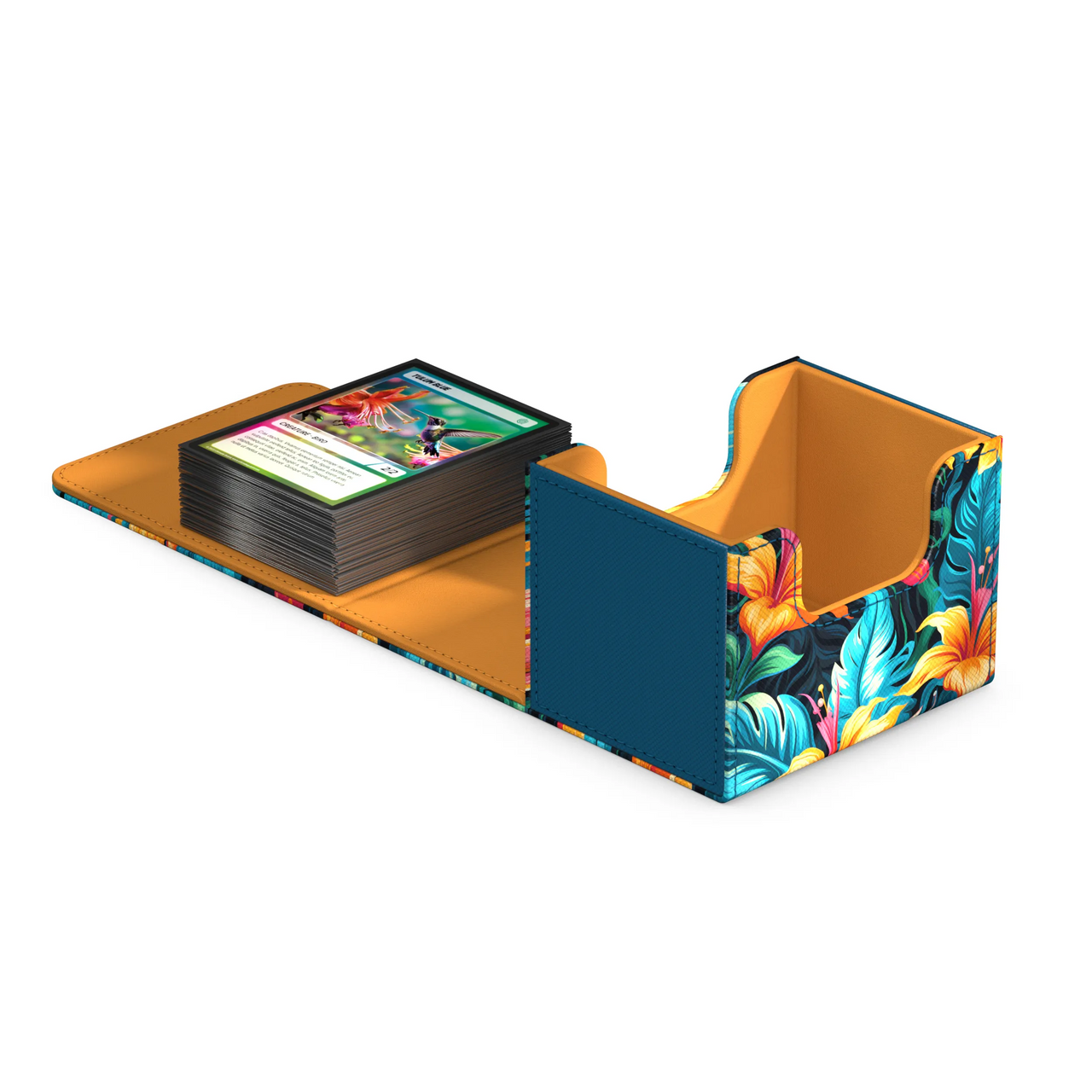Ultimate Guard Deck Case 100+ Sidewinder 2024 Exclusive Floral Places II Tulum Blue UGD011447-Tulum-Blue