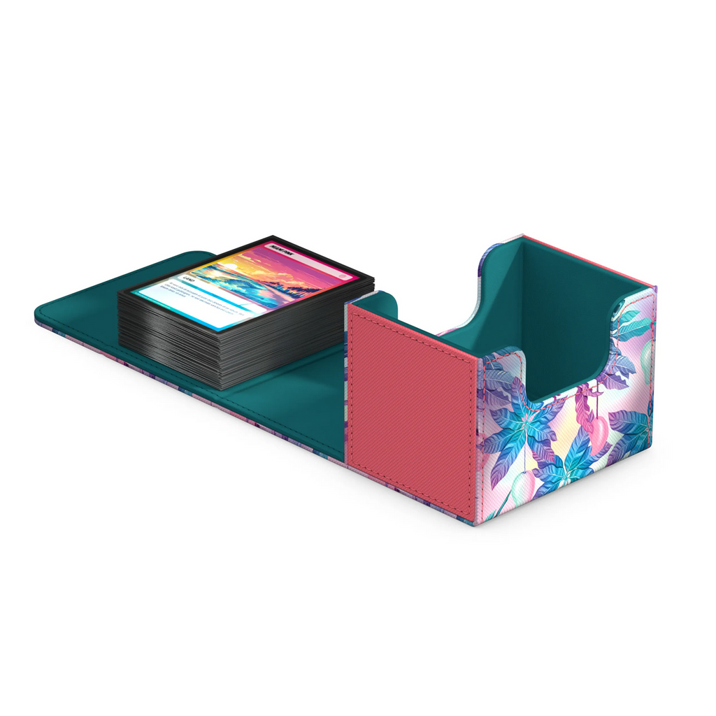 Ultimate Guard Deck Case 100+ Sidewinder 2024 Exclusive Floral Places II Miami Pink UGD011447-Miami-Pink
