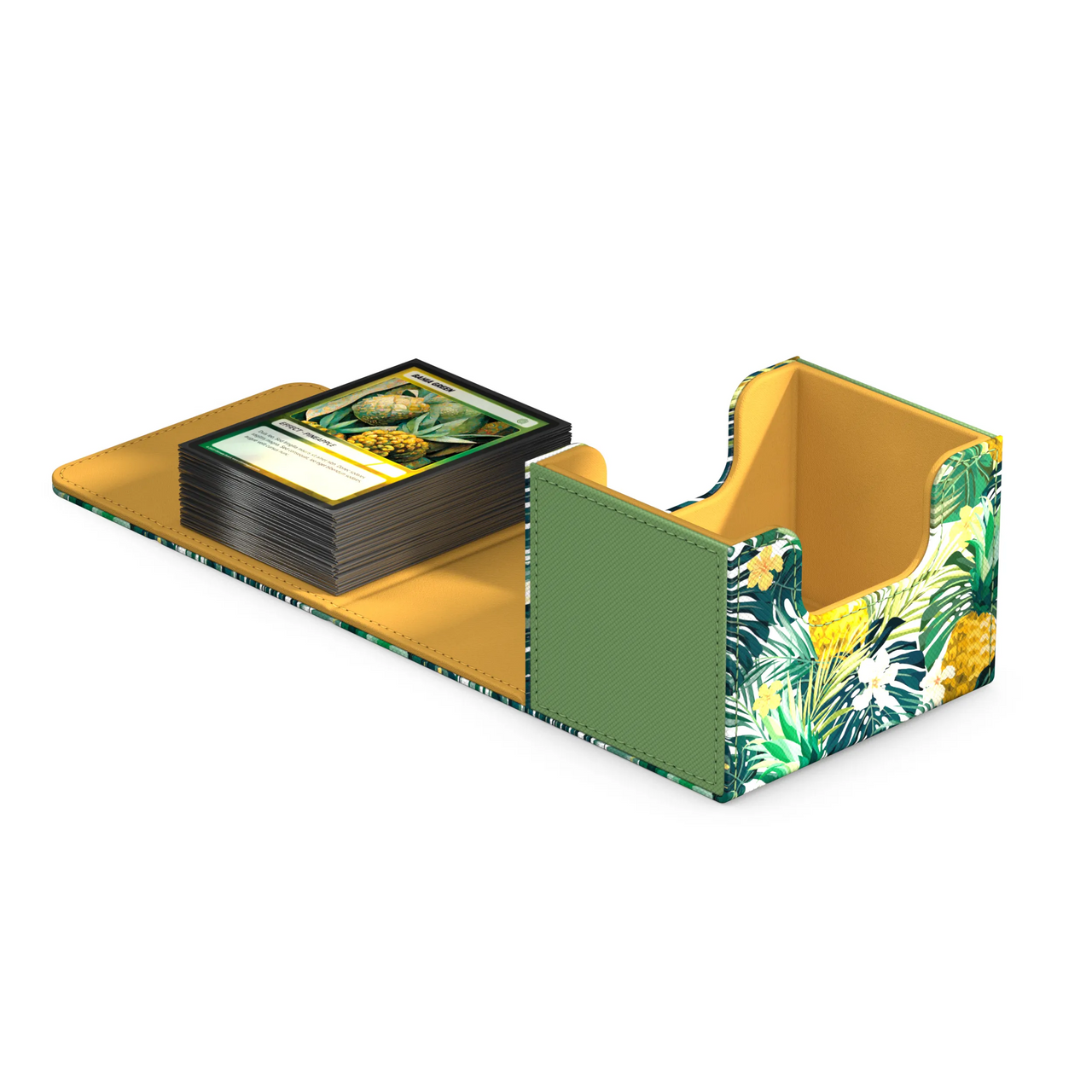 Ultimate Guard Deck Case 100+ Sidewinder 2024 Exclusive Floral Places II Bahia Green UGD011447-Bahia-Green