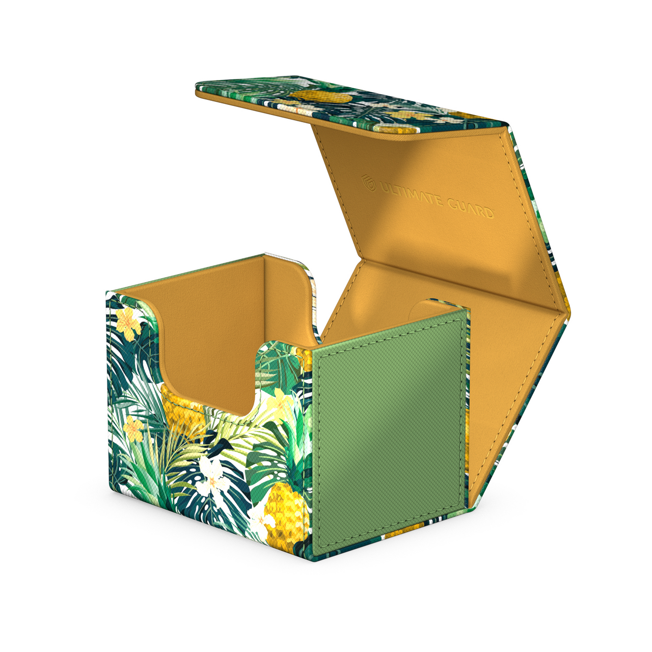 Ultimate Guard Deck Case 100+ Sidewinder 2024 Exclusive Floral Places II Bahia Green UGD011447-Bahia-Green