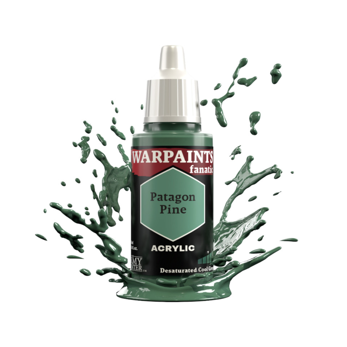 The Army Painter Warpaints Fanatic High Covering Acrylic Paint 18ml WP3063 Patagon Pine